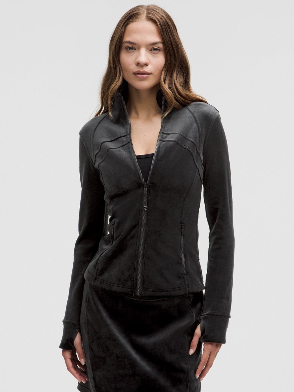 Lululemon Define Jacket – Black Velvet – Size 6
